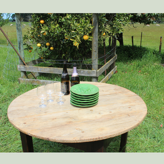 Fone Circa 1830 English Pine Cricket Breakfast Table